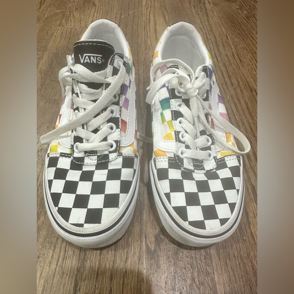 Vans Multicolor Checkered Sneakers